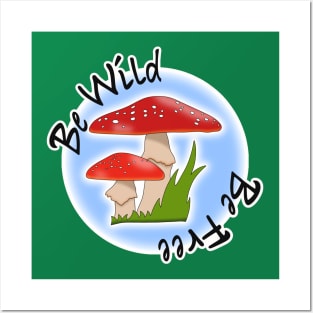 Red Spotted Mushroom Posters and Art